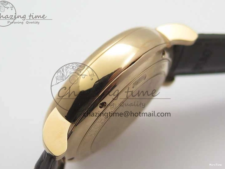 MIROTIME 0411 Efficient Portofino Chrono RG ZF 1:1 Best Edition White Dial on Brown Leather Strap A 7151